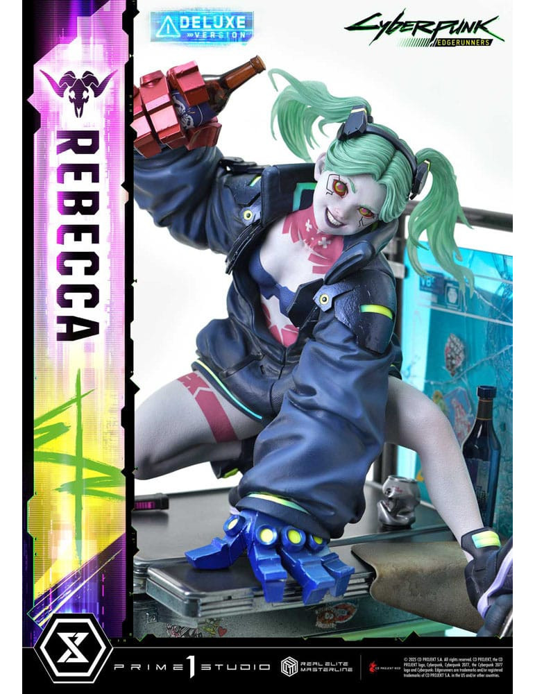 Prime 1 Studio - Cyberpunk: Edgerunners - Figurine Real Elite Masterline Series Rebecca Deluxe Version