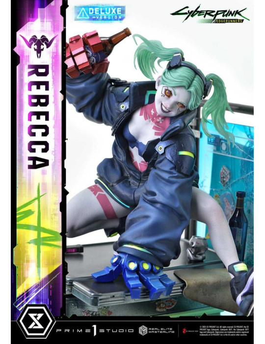 Prime 1 Studio - Cyberpunk: Edgerunners - Figurine Real Elite Masterline Series Rebecca Deluxe Version