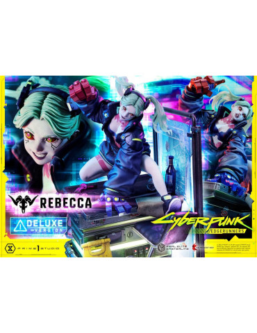Prime 1 Studio - Cyberpunk: Edgerunners - Figure Real Elite Masterline Series Rebecca Deluxe Bonus Version 2