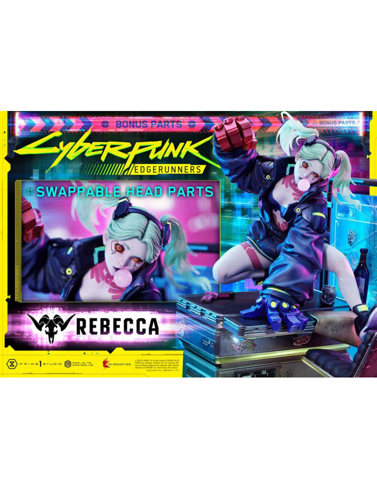 Prime 1 Studio - Cyberpunk: Edgerunners - Figurine Real Elite Masterline Series Rebecca Deluxe Bonus Version