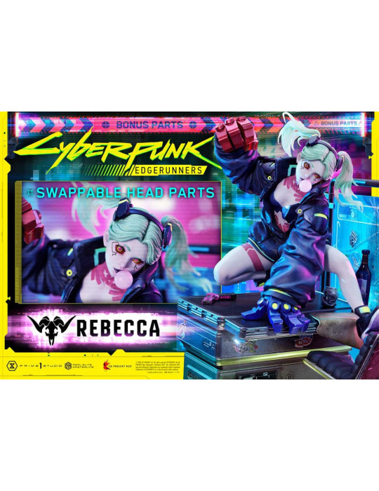 Prime 1 Studio - Cyberpunk: Edgerunners - Figurine Real Elite Masterline Series Rebecca Deluxe Bonus Version