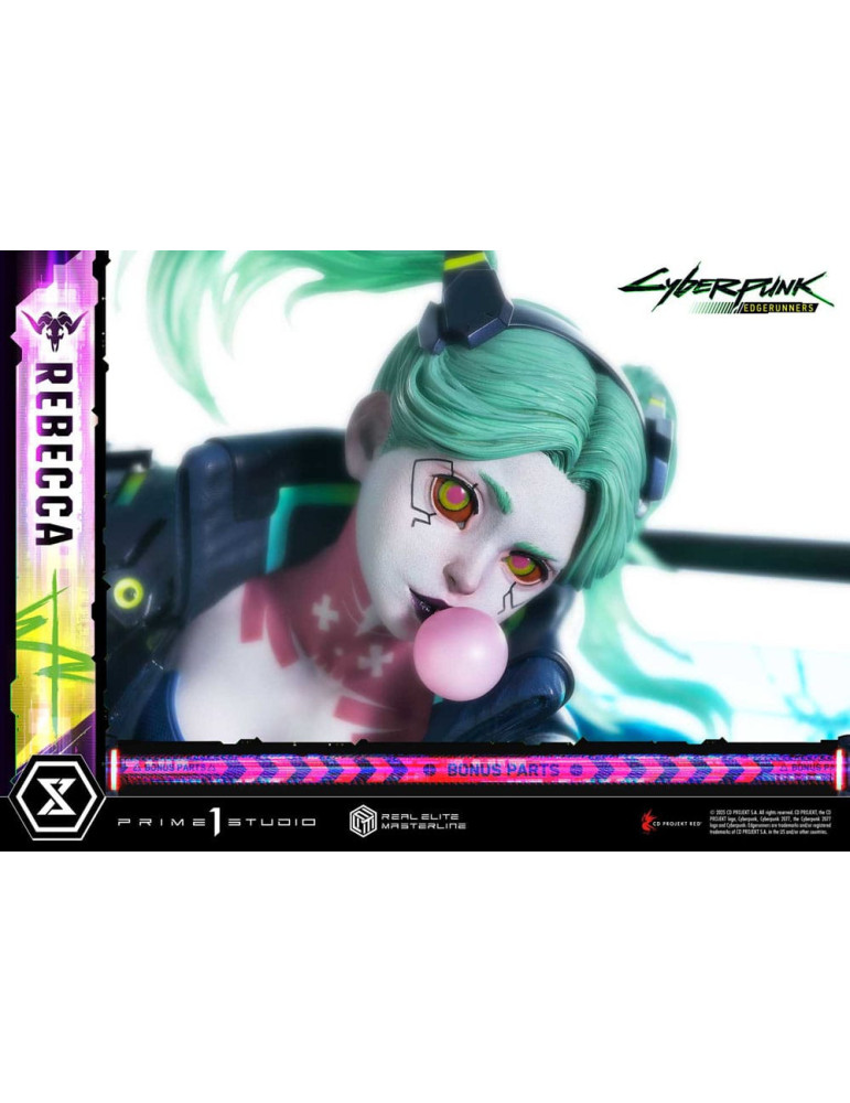 Prime 1 Studio - Cyberpunk: Edgerunners - Figurine Real Elite Masterline Series Rebecca Deluxe Bonus Version