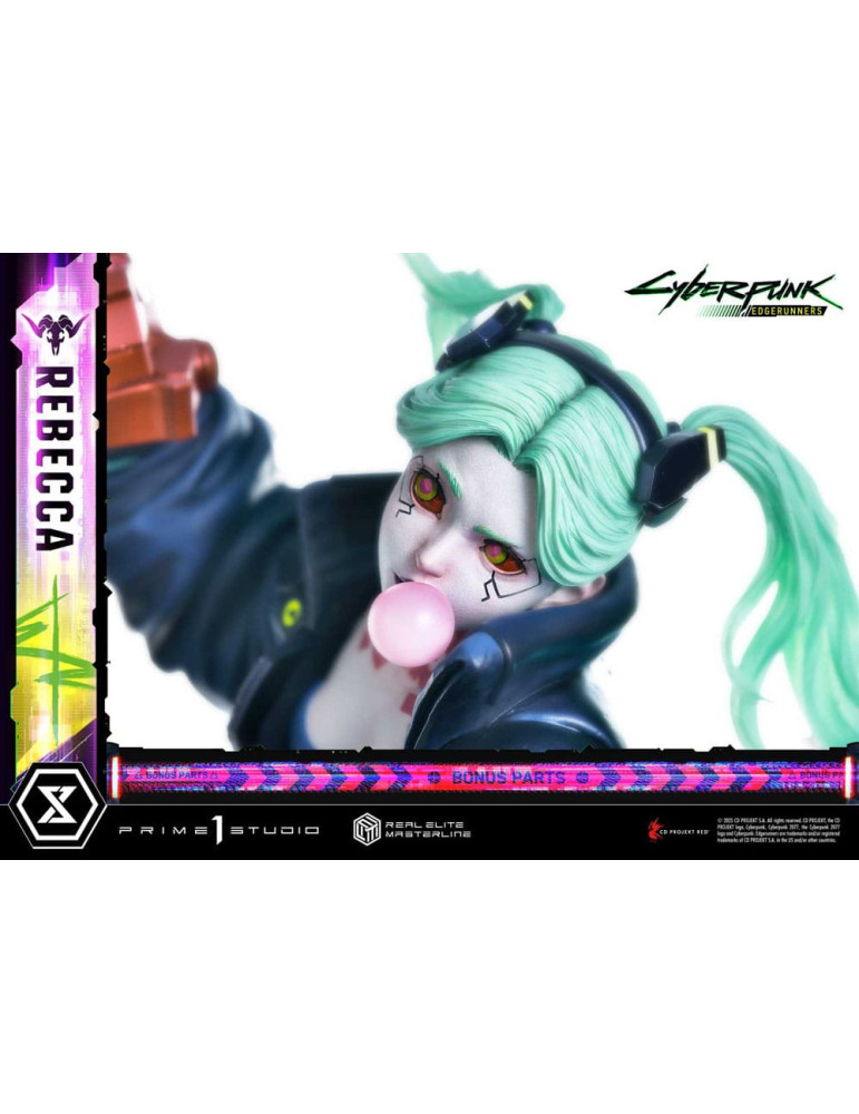 Prime 1 Studio - Cyberpunk: Edgerunners - Figurine Real Elite Masterline Series Rebecca Deluxe Bonus Version