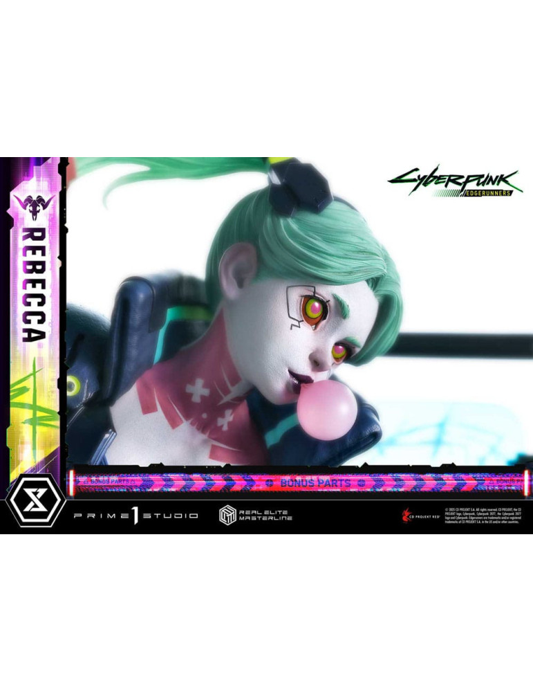 Prime 1 Studio - Cyberpunk: Edgerunners - Figurine Real Elite Masterline Series Rebecca Deluxe Bonus Version
