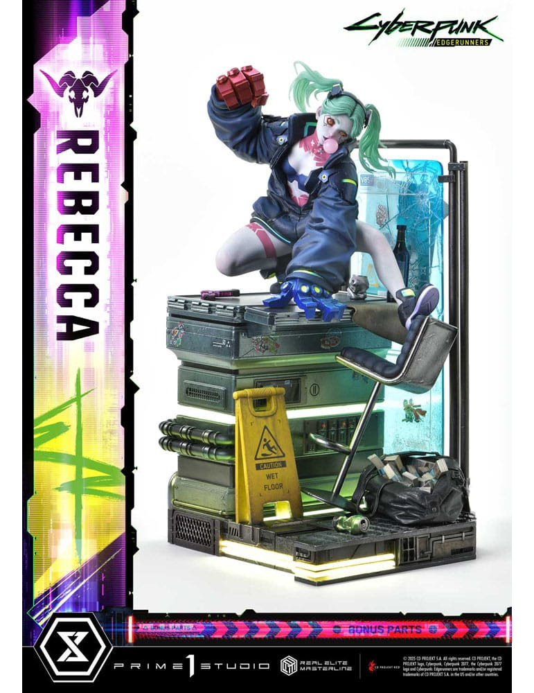 Prime 1 Studio - Cyberpunk: Edgerunners - Figurine Real Elite Masterline Series Rebecca Deluxe Bonus Version