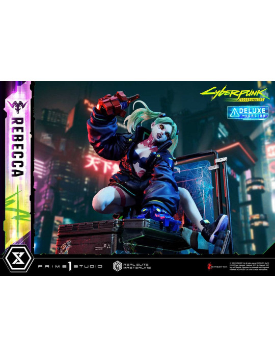 Prime 1 Studio - Cyberpunk: Edgerunners - Figurine Real Elite Masterline Series Rebecca Deluxe Bonus Version