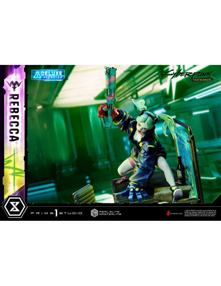 Prime 1 Studio - Cyberpunk: Edgerunners - Figure Real Elite Masterline Series Rebecca Deluxe Bonus Version