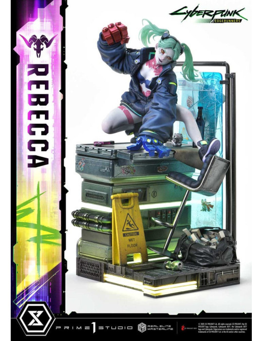 Prime 1 Studio - Cyberpunk: Edgerunners - Figure Real Elite Masterline Series Rebecca Deluxe Bonus Version