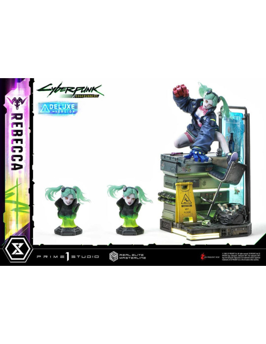 Prime 1 Studio - Cyberpunk: Edgerunners - Figure Real Elite Masterline Series Rebecca Deluxe Bonus Version