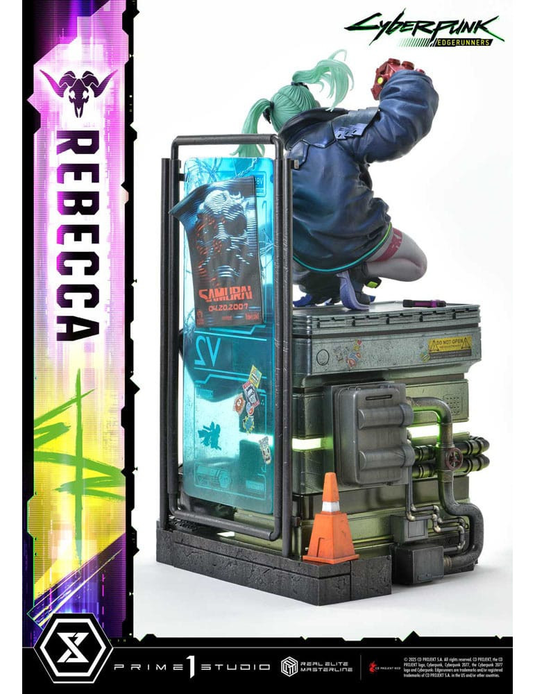 Prime 1 Studio - Cyberpunk: Edgerunners - Figure Real Elite Masterline Series Rebecca Deluxe Bonus Version