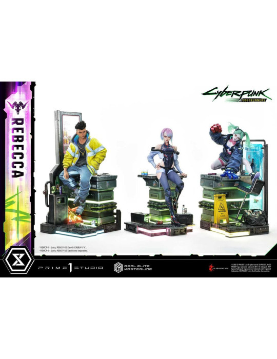 Prime 1 Studio - Cyberpunk: Edgerunners - Figure Real Elite Masterline Series Rebecca Deluxe Bonus Version