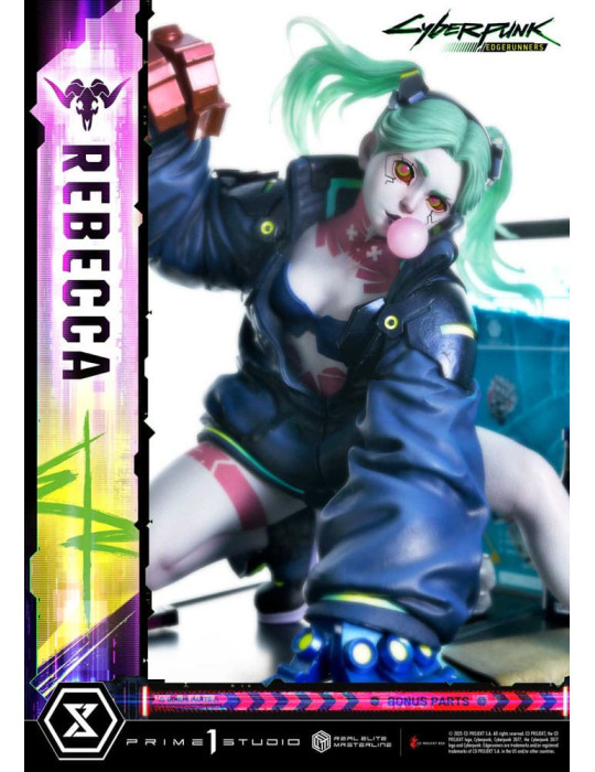 Prime 1 Studio - Cyberpunk: Edgerunners - Figure Real Elite Masterline Series Rebecca Deluxe Bonus Version