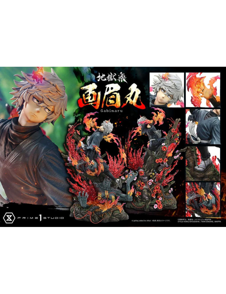 Prime 1 Studio - Hell´s Paradise - Figurine Ultimate Premium Masterline Series Gabimaru