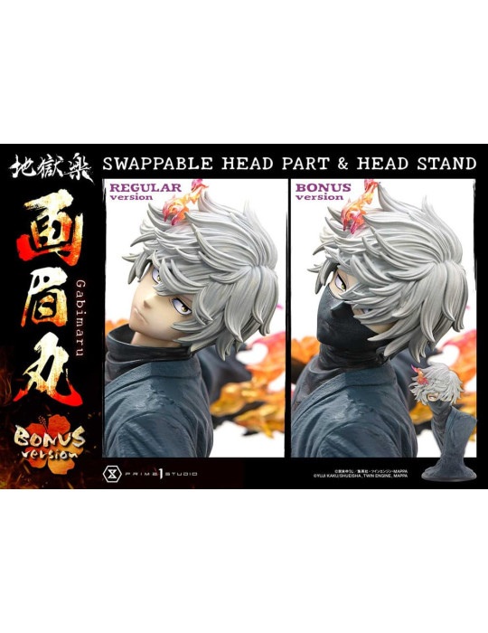 Prime 1 Studio - Hell´s Paradise - Figurine Ultimate Premium Masterline Series Gabimaru Bonus Version