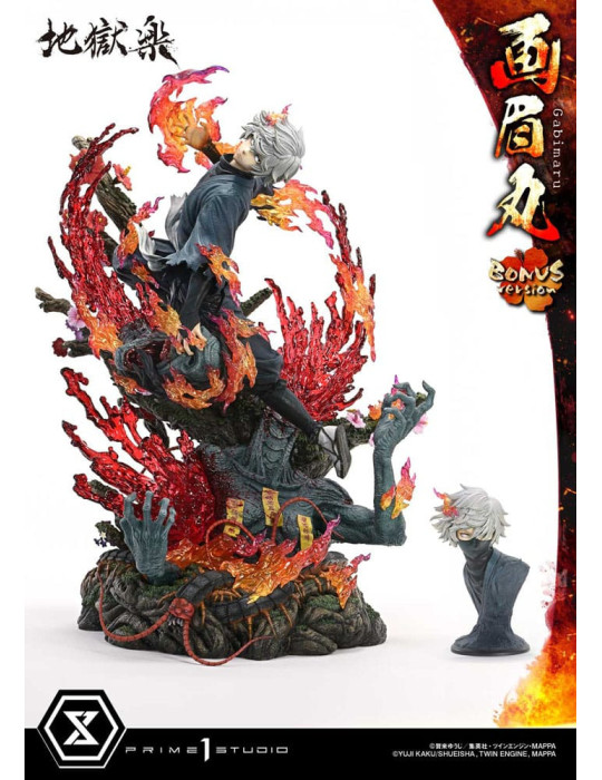 Prime 1 Studio - Hell´s Paradise - Figurine Ultimate Premium Masterline Series Gabimaru Bonus Version