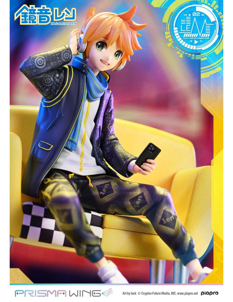 Prime 1 Studio - Vocaloid - Figure Prisma Wing Piapro Characters Kagamine Len (Art by lack)