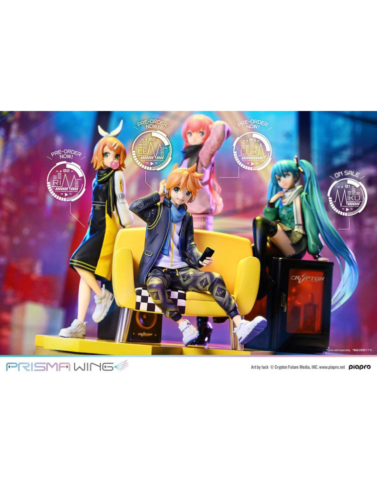 Prime 1 Studio - Vocaloid - Figure Prisma Wing Piapro Characters Kagamine Len (Art by lack)