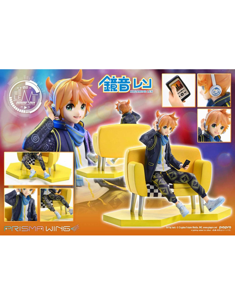 Prime 1 Studio - Vocaloid - Figure Prisma Wing Piapro Characters Kagamine Len (Art by lack)