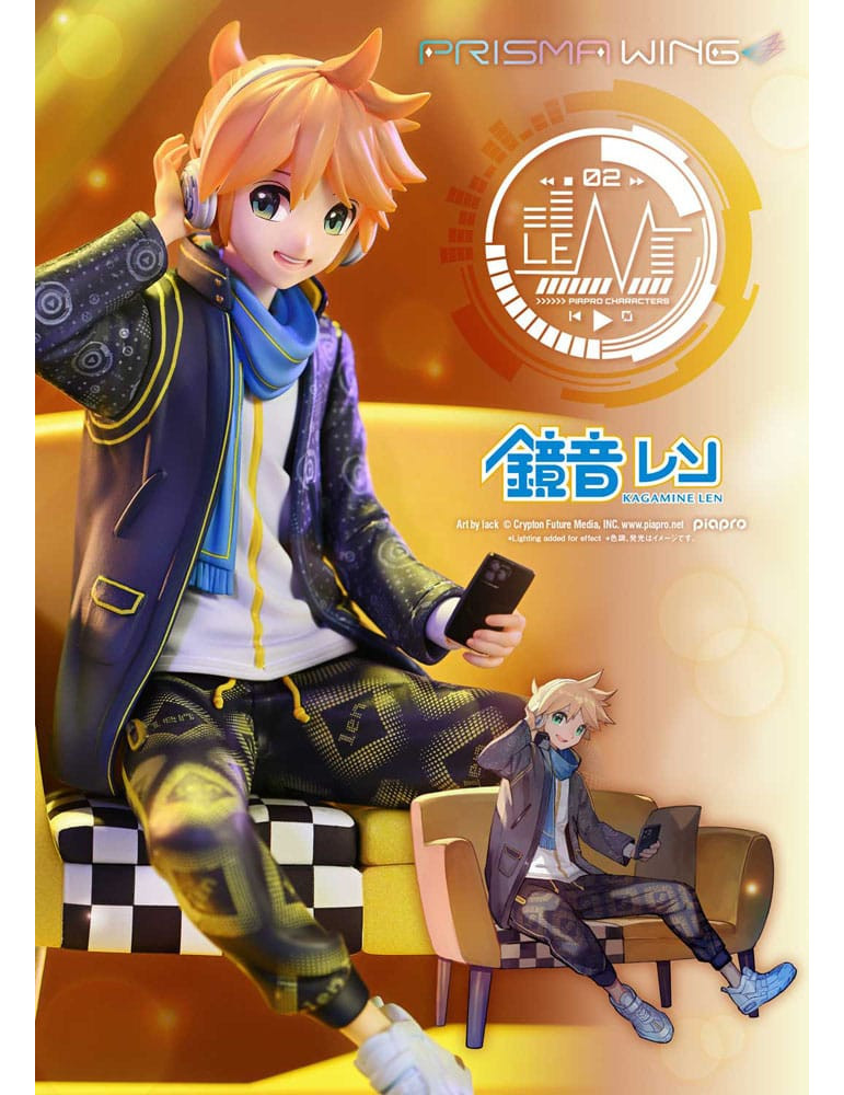 Prime 1 Studio - Vocaloid - Figure Prisma Wing Piapro Characters Kagamine Len (Art by lack)