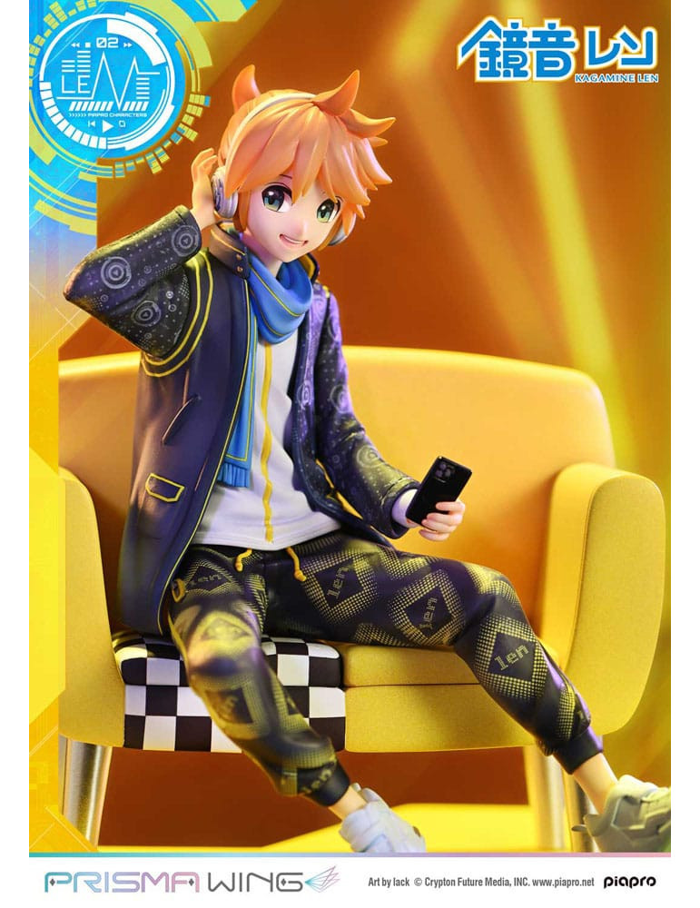 Prime 1 Studio - Vocaloid - Figure Prisma Wing Piapro Characters Kagamine Len (Art by lack)