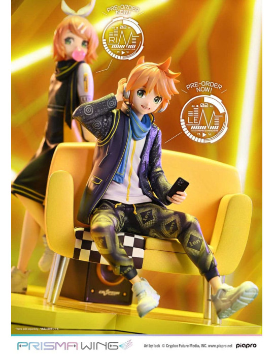 Prime 1 Studio - Vocaloid - Figure Prisma Wing Piapro Characters Kagamine Len (Art by lack)