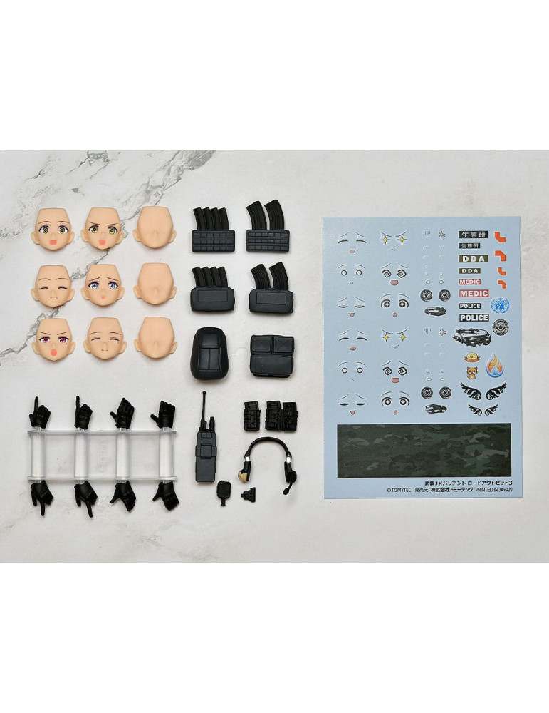Tomytec - Little Armory - figma PLUS accessoires Armed JK Variant Loadout Set 3 Code: URBEX