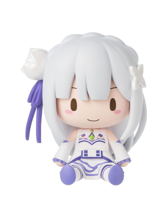 Sega - Re:Zero Starting Life in Another World - Fuwa Petit Chibi Figure Emilia