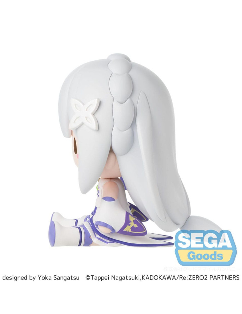 Sega - Re:Zero Starting Life in Another World - Fuwa Petit Chibi Figure Emilia