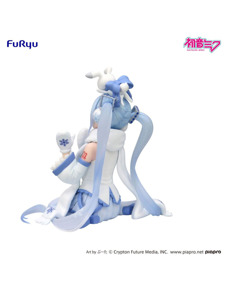 Furyu - Hatsune Miku - Noodle Stopper Figure Snow Miku Sky Town 10th Ver.