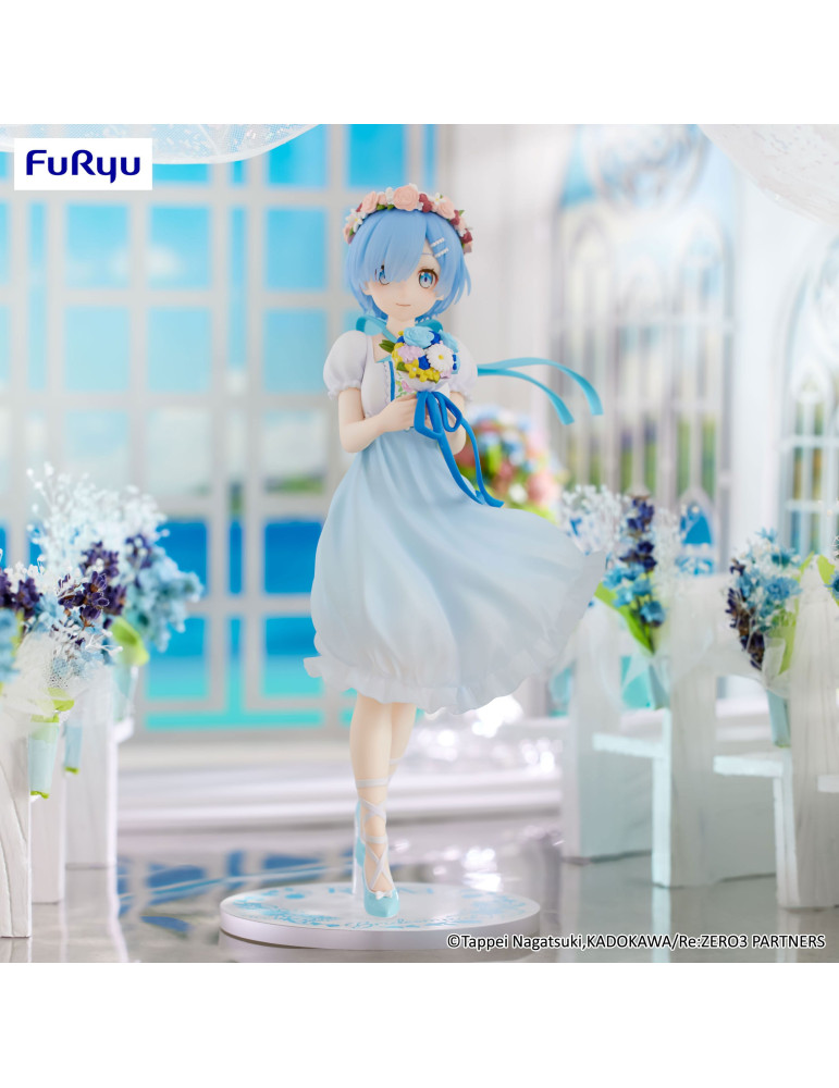 Furyu - Re:Zero Starting Life in Another World - figure Trio-Try-iT Rem Bridesmaid