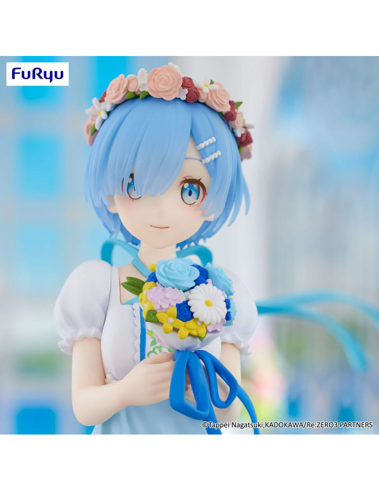Furyu - Re:Zero Starting Life in Another World - figure Trio-Try-iT Rem Bridesmaid