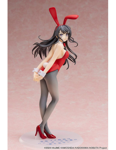 Aniplex - Rascal Does Not Dream of Bunny Girl Senpai - Figurine Mai Sakurajima Red Bunny Girl Ver.