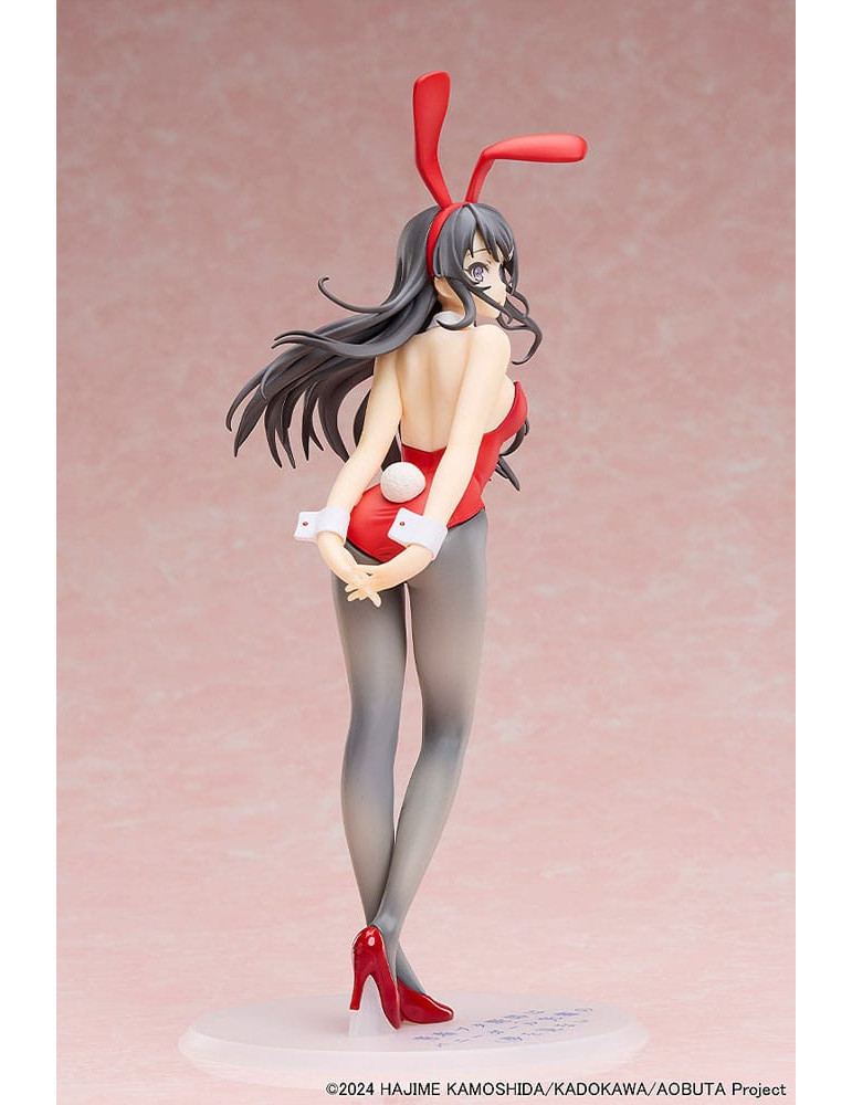 Aniplex - Rascal Does Not Dream of Bunny Girl Senpai - Figurine Mai Sakurajima Red Bunny Girl Ver.