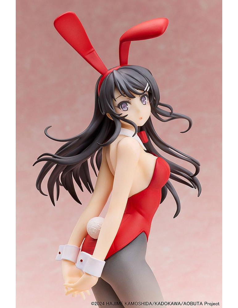 Aniplex - Rascal Does Not Dream of Bunny Girl Senpai - Figurine Mai Sakurajima Red Bunny Girl Ver.
