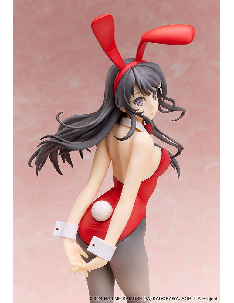 Aniplex - Rascal Does Not Dream of Bunny Girl Senpai - Figurine Mai Sakurajima Red Bunny Girl Ver.