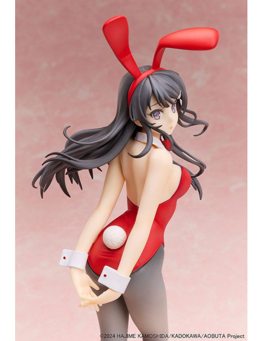 Aniplex - Rascal Does Not Dream of Bunny Girl Senpai - Figurine Mai Sakurajima Red Bunny Girl Ver.