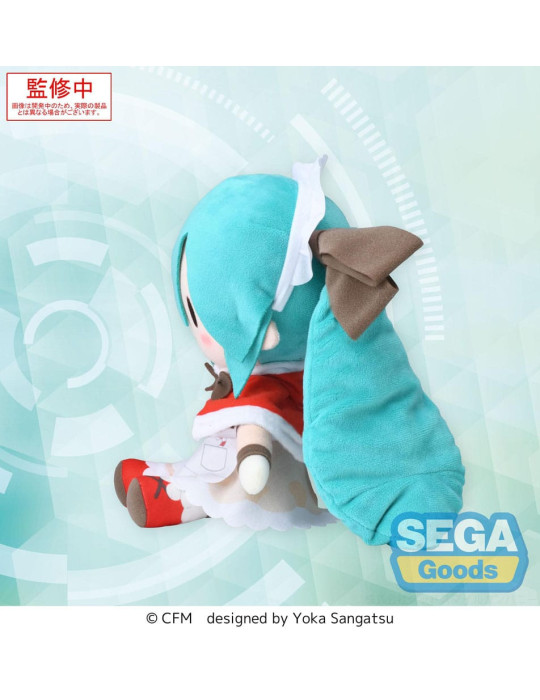 Plush Character Vocal Series 01: Hatsune Miku Fuwa Petit Hatsune Miku Christmas 2025 M