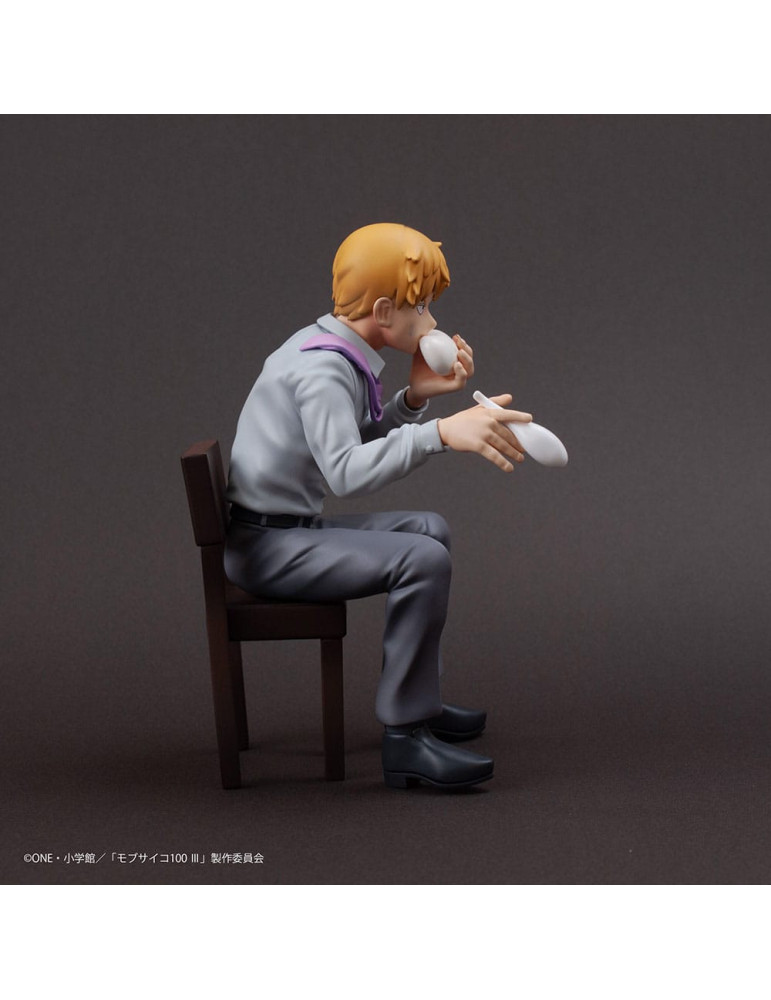 Union Creative - Mob Psycho 100 III x Bunbougu Cafe 2022 - figurine Arataka Reigen