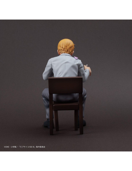 Union Creative - Mob Psycho 100 III x Bunbougu Cafe 2022 - figurine Arataka Reigen