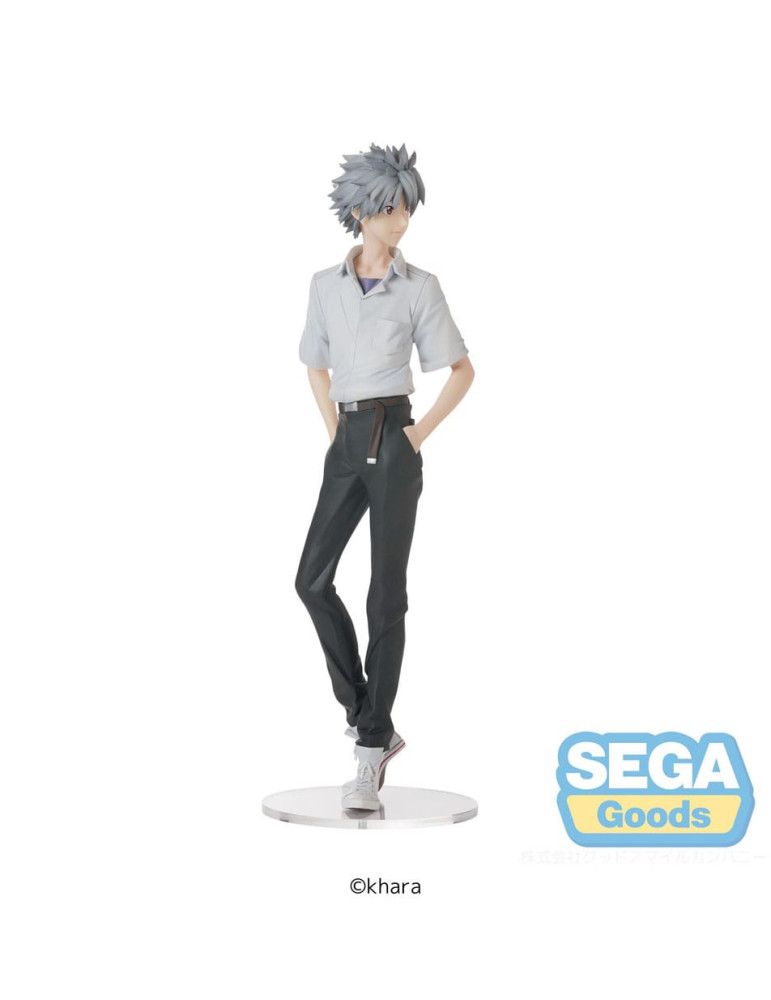 Sega - Rebuild of Evangelion - figurine High Premium Kaworu Nagisa Uniform Ver. Evangelion: New Theatrical Edition