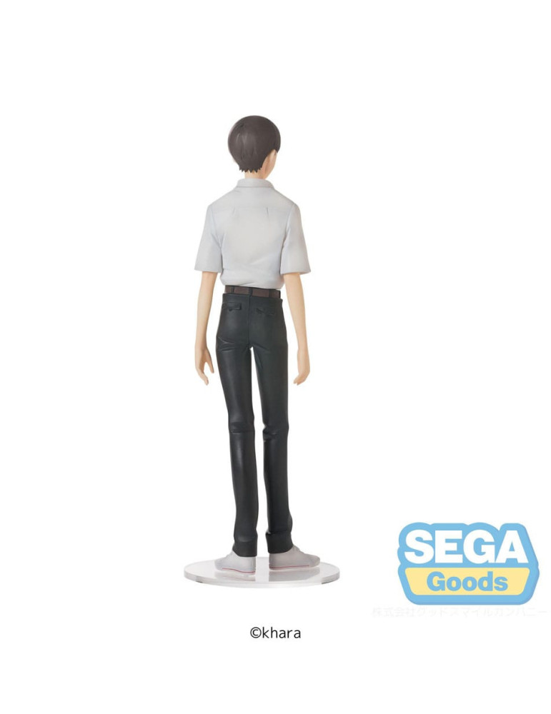 Sega - Rebuild of Evangelion - figure High Premium Shinji Ikari Uniform Ver. Evangelion: New Theatrical Edition