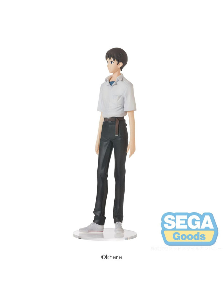 Sega - Rebuild of Evangelion - figure High Premium Shinji Ikari Uniform Ver. Evangelion: New Theatrical Edition