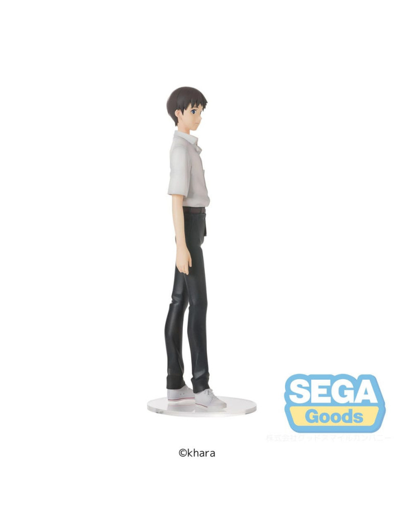 Sega - Rebuild of Evangelion - figure High Premium Shinji Ikari Uniform Ver. Evangelion: New Theatrical Edition