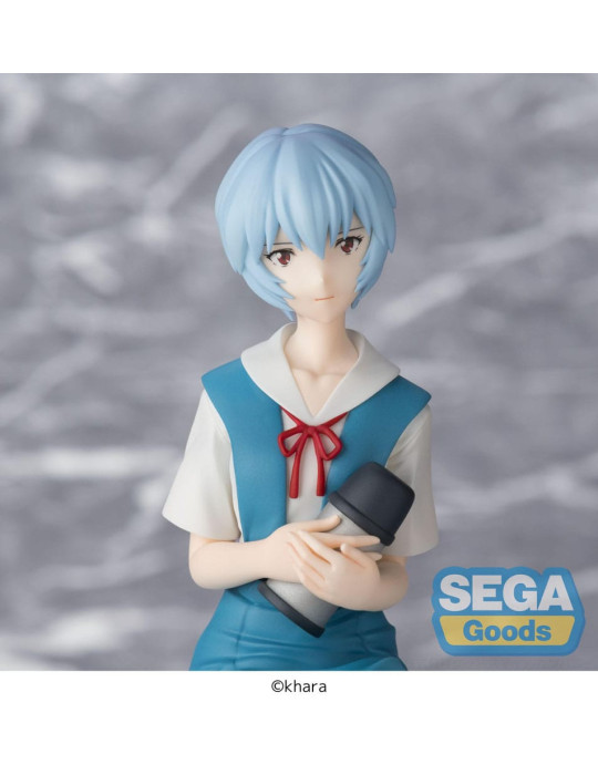 Sega - Rebuild of Evangelion - figure PM Perching Rei Ayanami Evangelion New Theatrical Edition