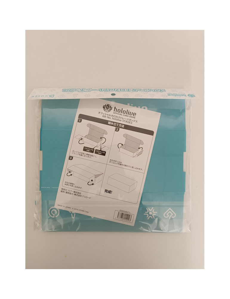 Hololive Official Card Game Card Storage Box 6th fes. hololive STAGE 3