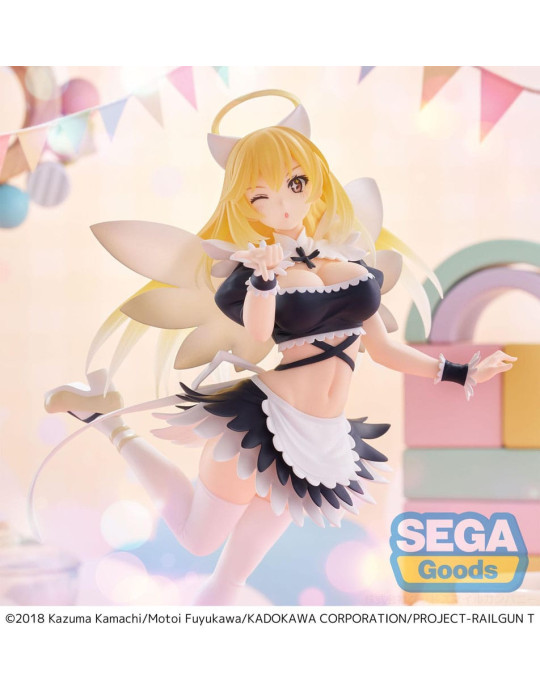 Sega - A Certain Scientific Railgun T - Luminasta figure Misaki Shokuhou Fallen Angel Maid