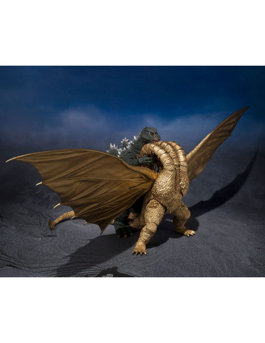 Bandai - Godzilla - S.H. Monster Arts Figure King Ghidora (1972)