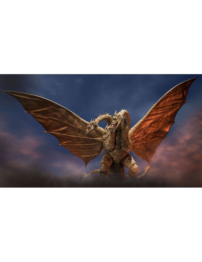 Bandai - Godzilla - S.H. Monster Arts Figure King Ghidora (1972)