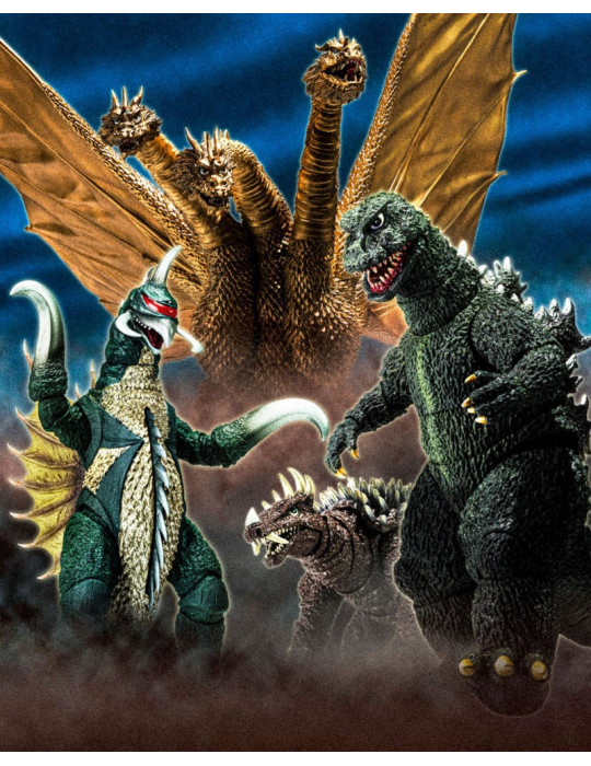 Bandai - Godzilla - S.H. Monster Arts Figure King Ghidora (1972)