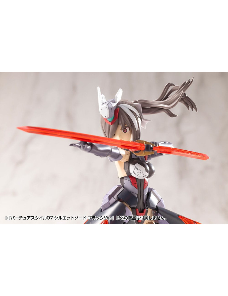 Kotobukiya - M.S.G. Model Kit Accessory Set Virtuous Style 06 Silhouette Sword Black Ver.